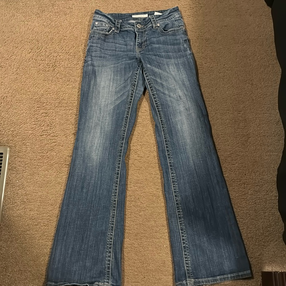 Stetson wide legged Jean Size 6 long